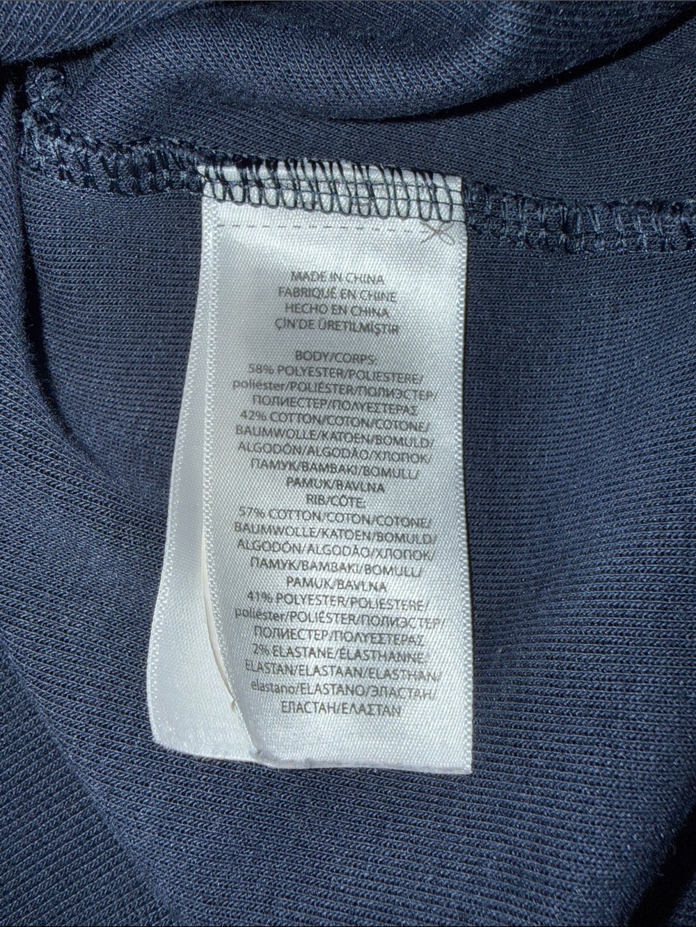 Ralph Lauren Navy Pullover with Yellow Logo Tag - Picture 6 of 6